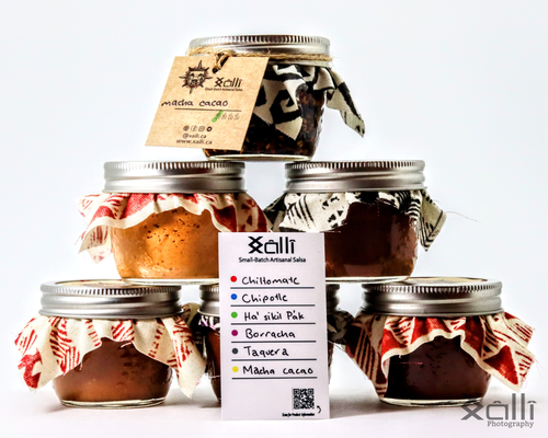 xalli toronto based mexican artisanal food salsa flight sample gift set 