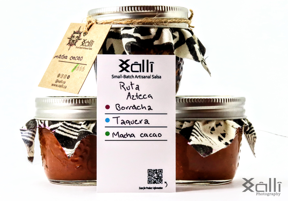 xalli toronto based mexican artisanal food salsa flight sample gift set 