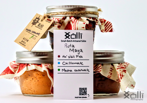 xalli toronto based mexican artisanal food salsa flight sample gift set 